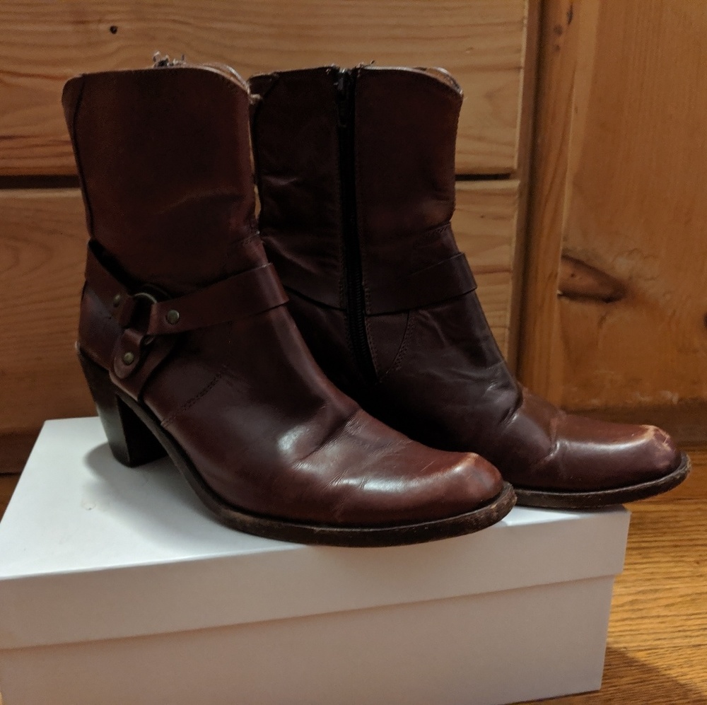 Frye leather boots